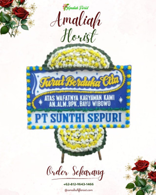 Papan Bunga Duka di Nunu